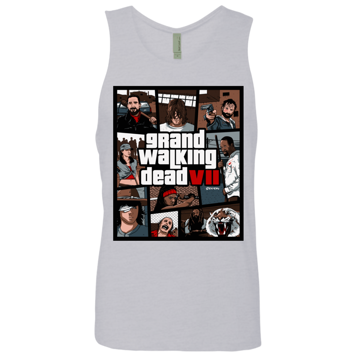 T-Shirts Heather Grey / Small GWD7 Men's Premium Tank Top