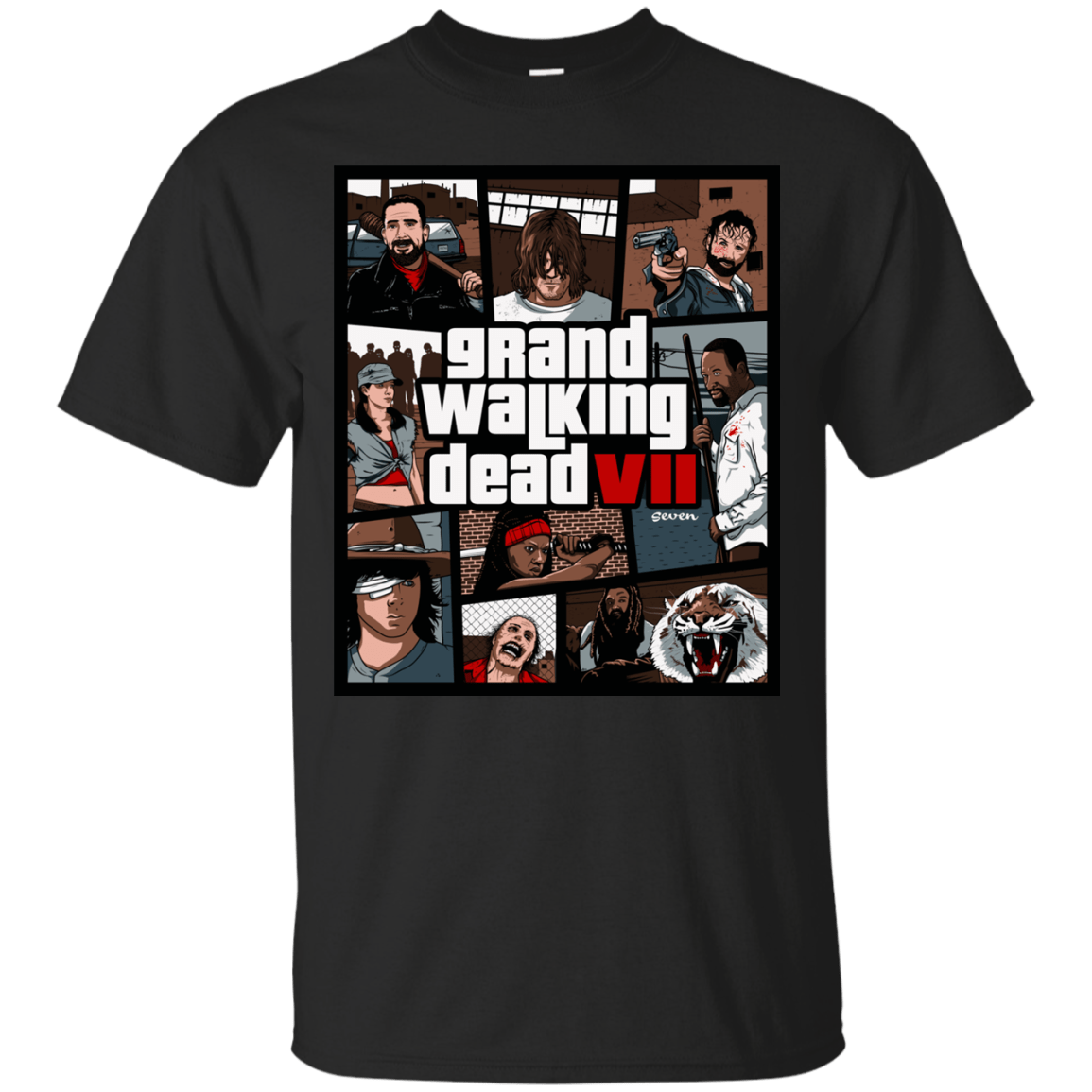 T-Shirts Black / Small GWD7 T-Shirt