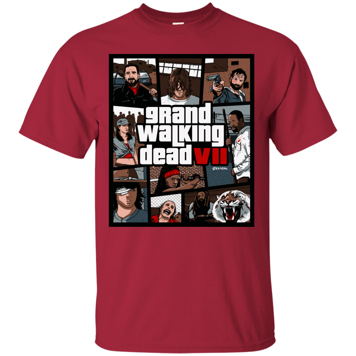 T-Shirts Cardinal / Small GWD7 T-Shirt