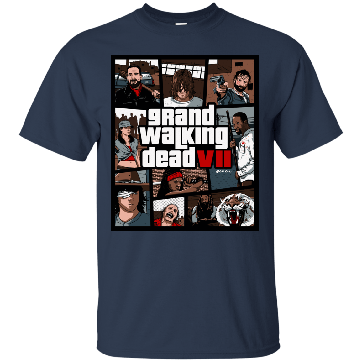 T-Shirts Navy / Small GWD7 T-Shirt