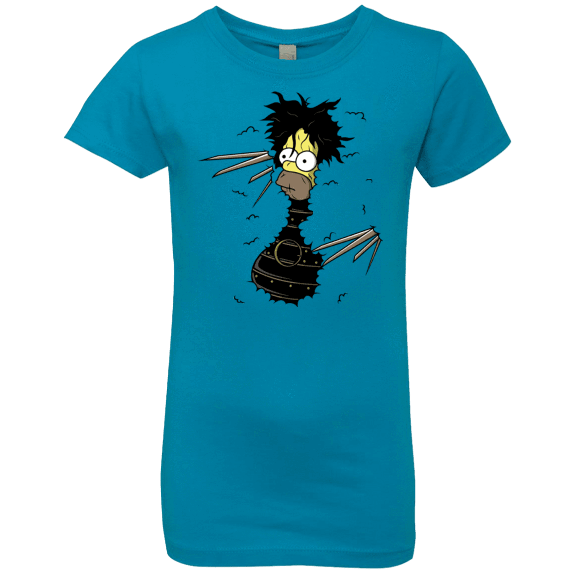 T-Shirts Turquoise / YXS H. Scissorhands! Girls Premium T-Shirt