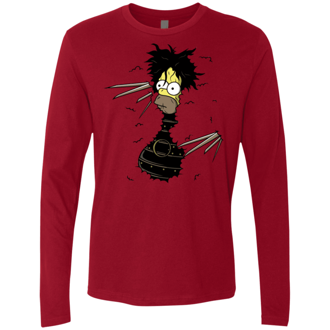 T-Shirts Cardinal / S H. Scissorhands! Men's Premium Long Sleeve