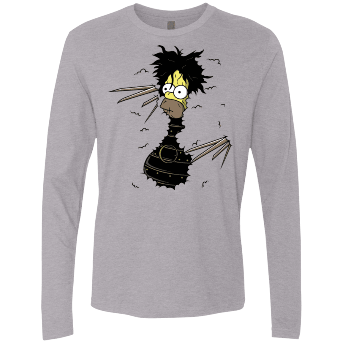 T-Shirts Heather Grey / S H. Scissorhands! Men's Premium Long Sleeve