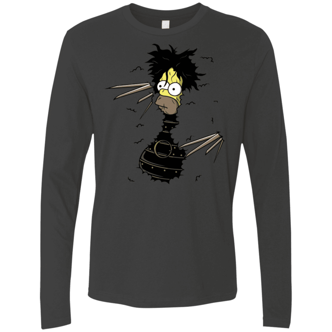 T-Shirts Heavy Metal / S H. Scissorhands! Men's Premium Long Sleeve