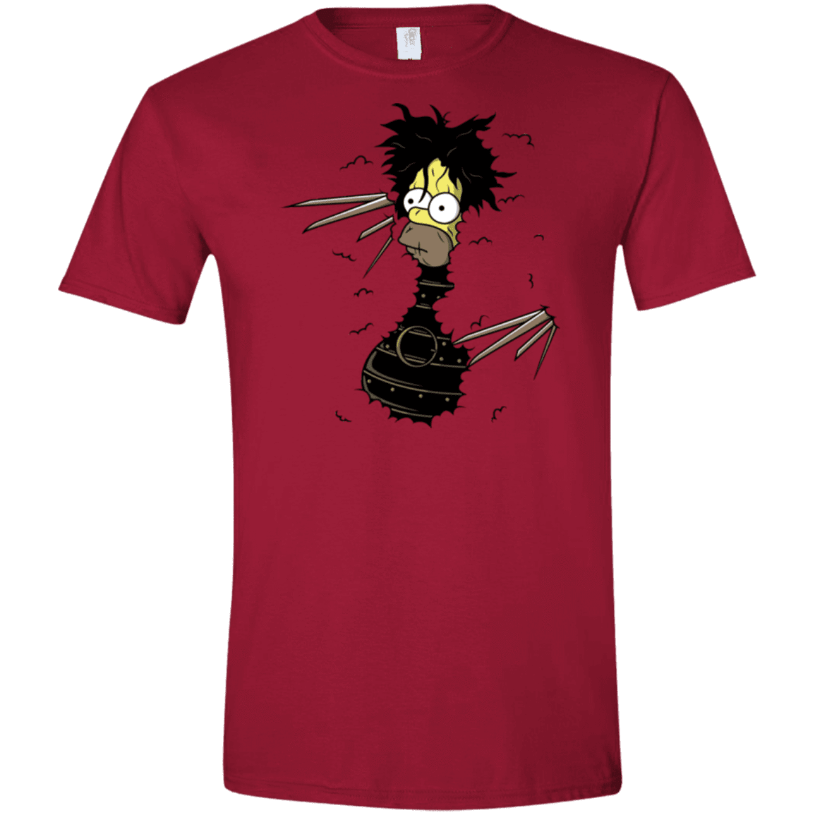 T-Shirts Cardinal Red / S H. Scissorhands! Men's Semi-Fitted Softstyle