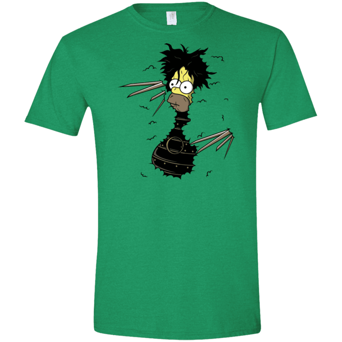 T-Shirts Heather Irish Green / S H. Scissorhands! Men's Semi-Fitted Softstyle