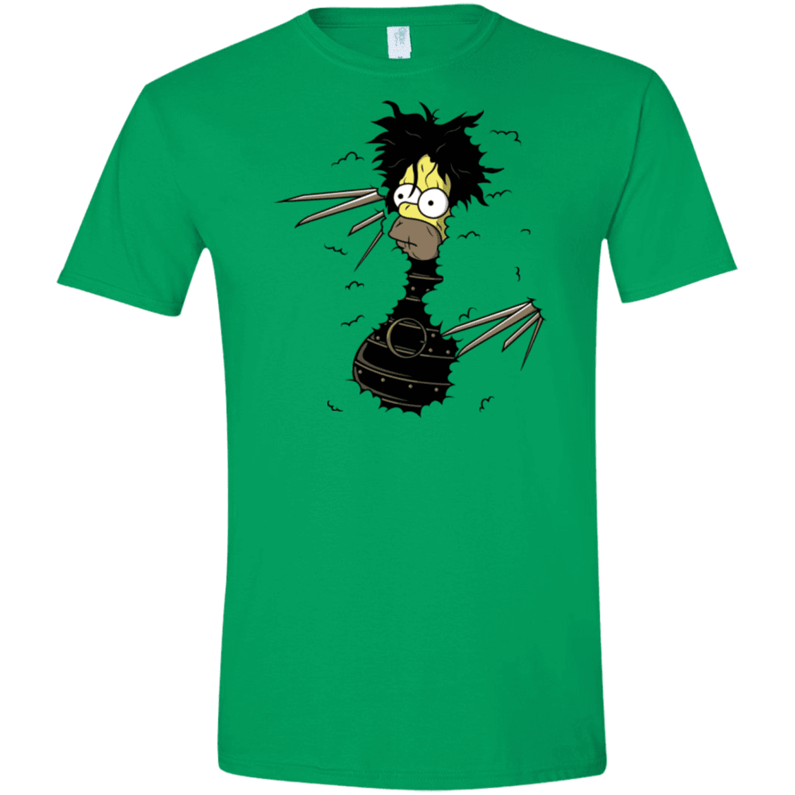 T-Shirts Irish Green / S H. Scissorhands! Men's Semi-Fitted Softstyle
