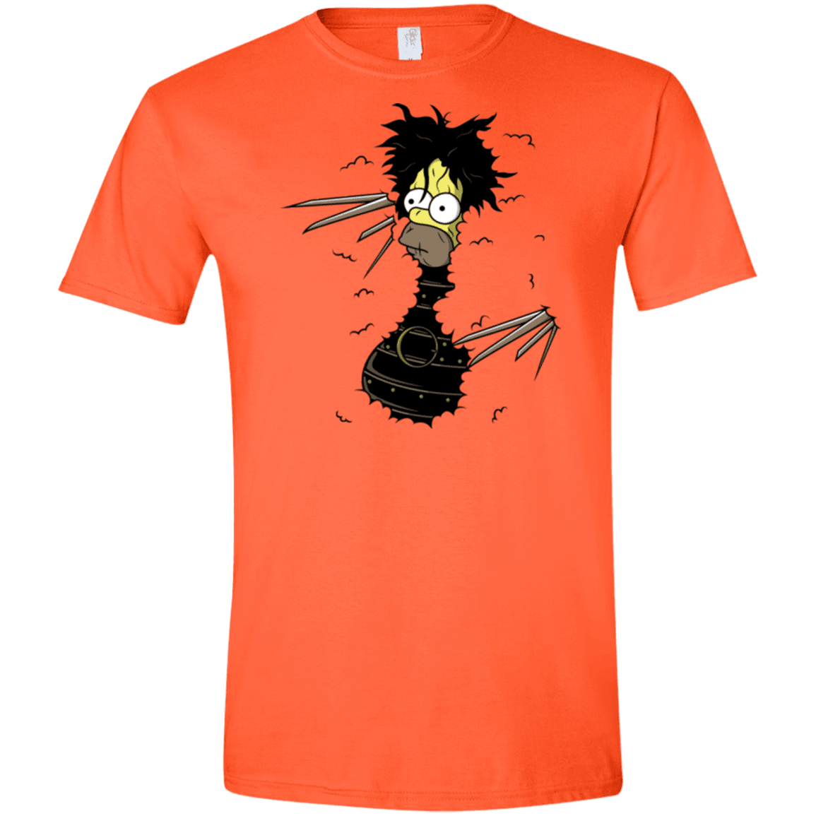 T-Shirts Orange / S H. Scissorhands! Men's Semi-Fitted Softstyle