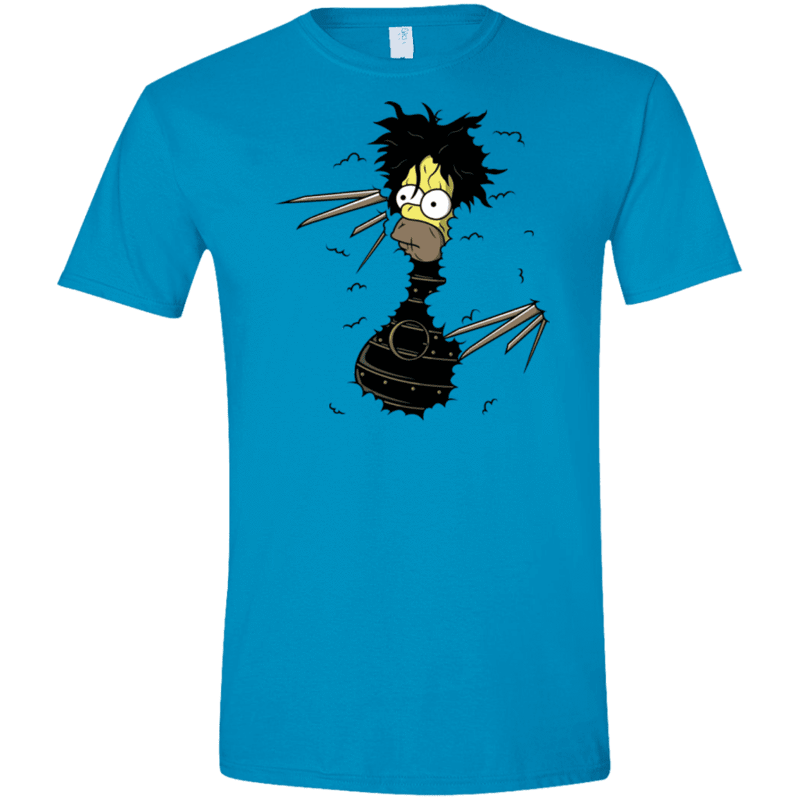 T-Shirts Sapphire / S H. Scissorhands! Men's Semi-Fitted Softstyle