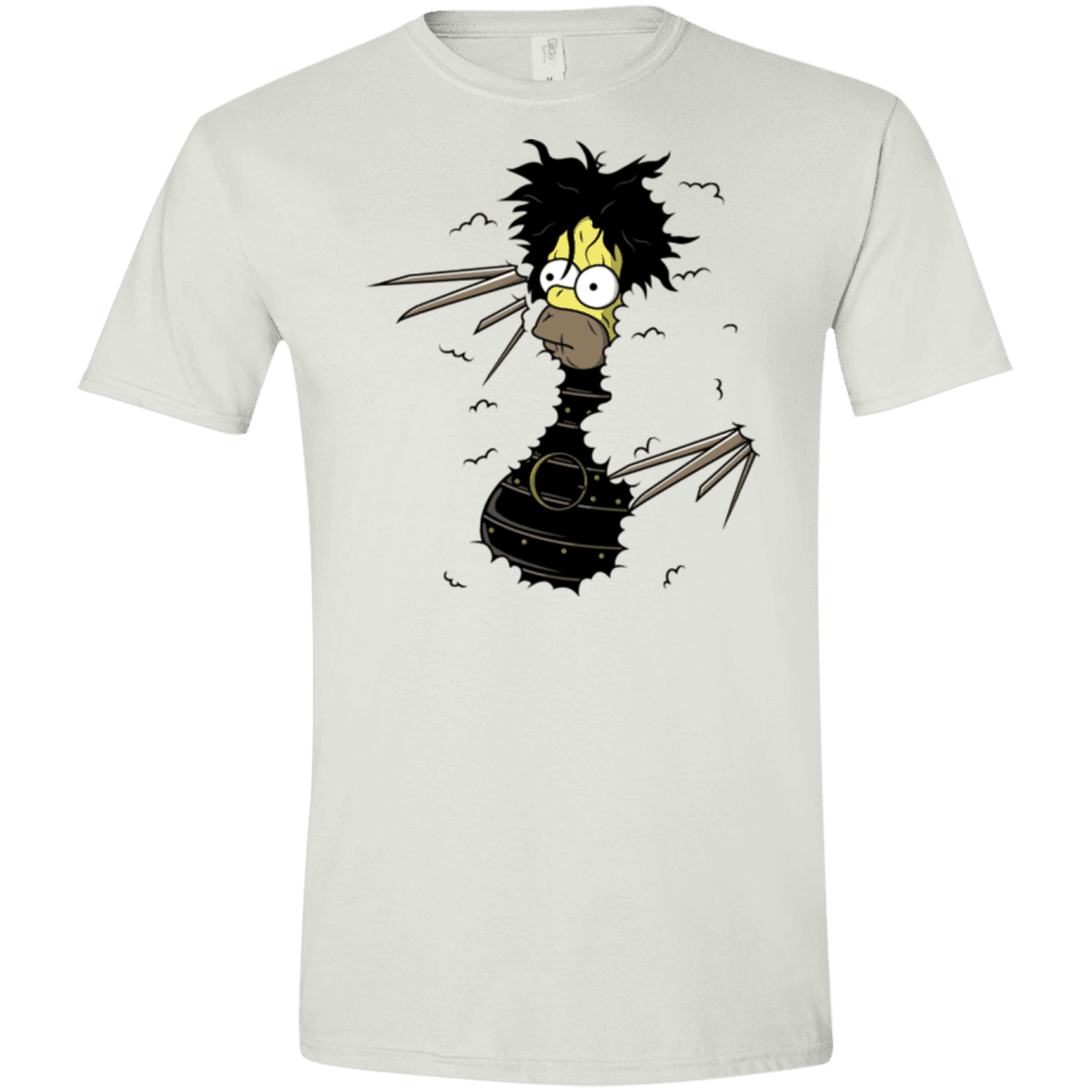 T-Shirts White / X-Small H. Scissorhands! Men's Semi-Fitted Softstyle