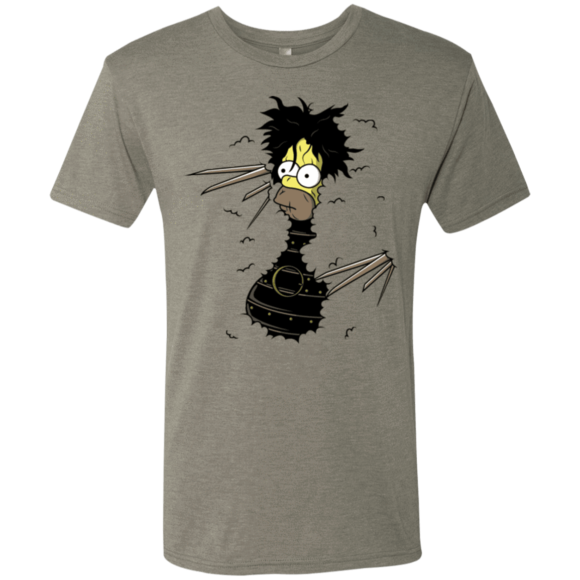 T-Shirts Venetian Grey / S H. Scissorhands! Men's Triblend T-Shirt