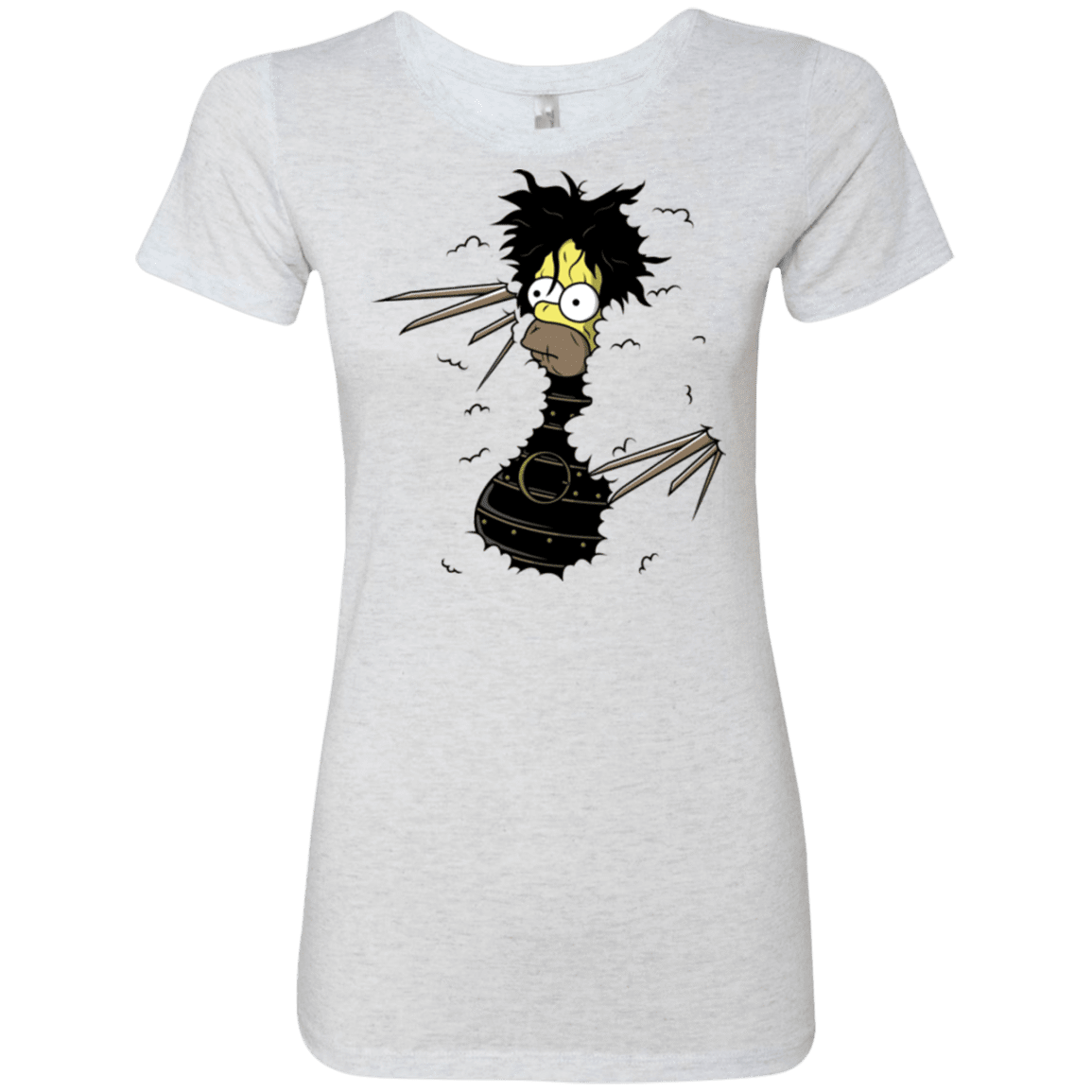 T-Shirts Heather White / S H. Scissorhands! Women's Triblend T-Shirt