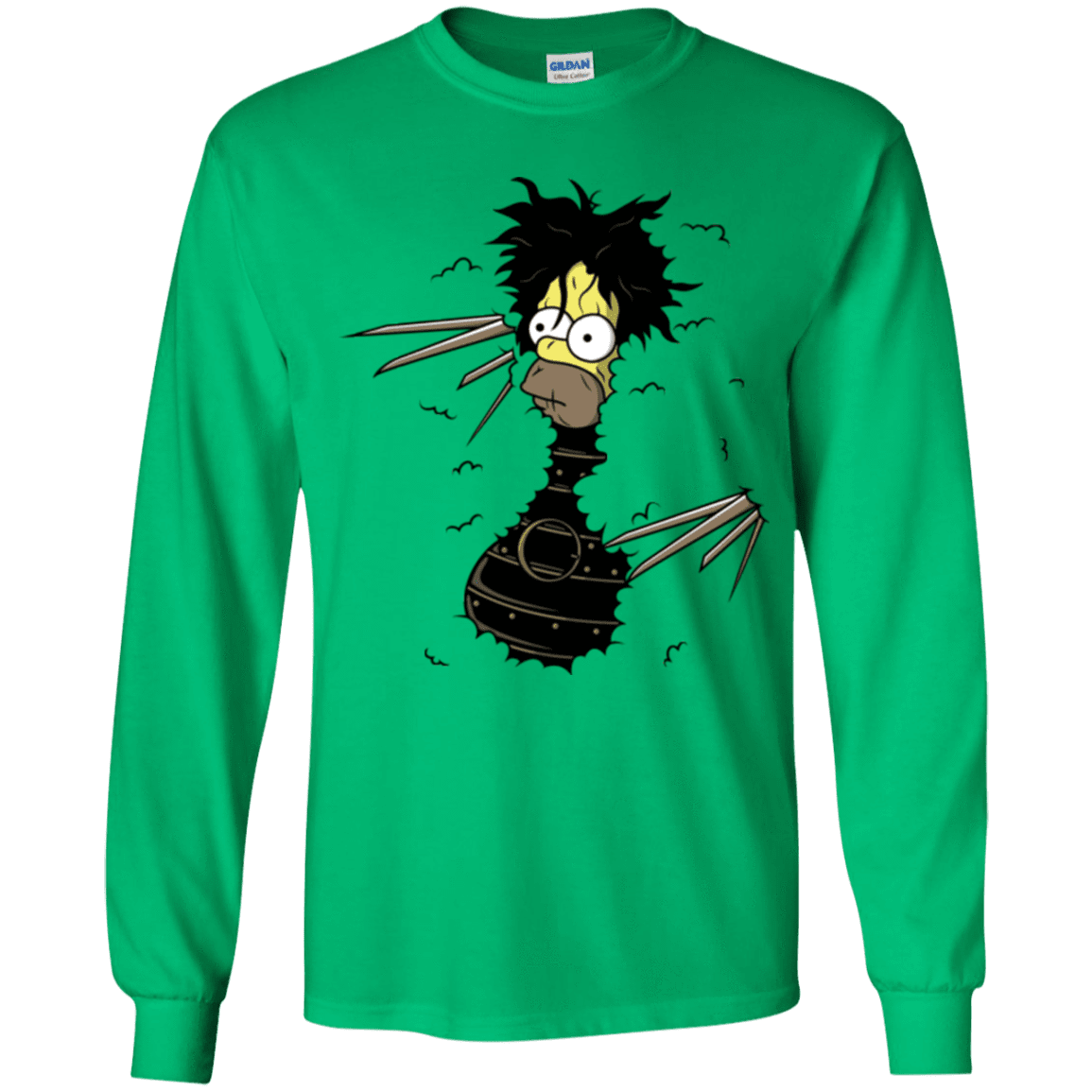T-Shirts Irish Green / YS H. Scissorhands! Youth Long Sleeve T-Shirt