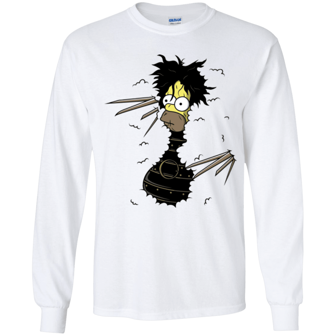 T-Shirts White / YS H. Scissorhands! Youth Long Sleeve T-Shirt