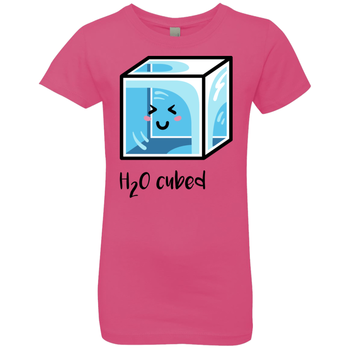 T-Shirts Hot Pink / YXS H2O Cubed Girls Premium T-Shirt