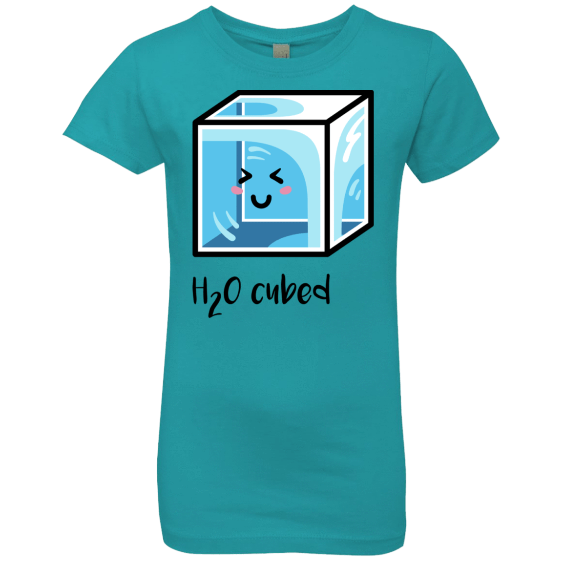 T-Shirts Tahiti Blue / YXS H2O Cubed Girls Premium T-Shirt