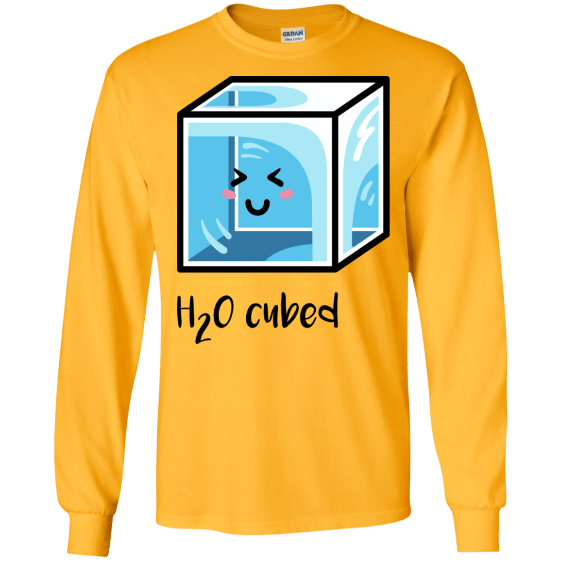 T-Shirts Gold / S H2O Cubed Men's Long Sleeve T-Shirt