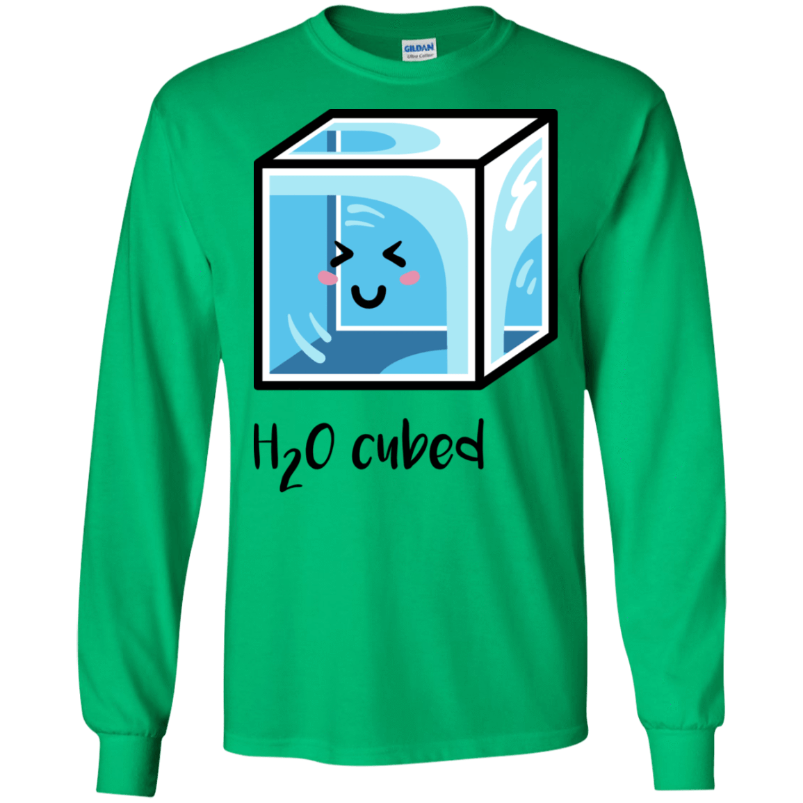 T-Shirts Irish Green / S H2O Cubed Men's Long Sleeve T-Shirt