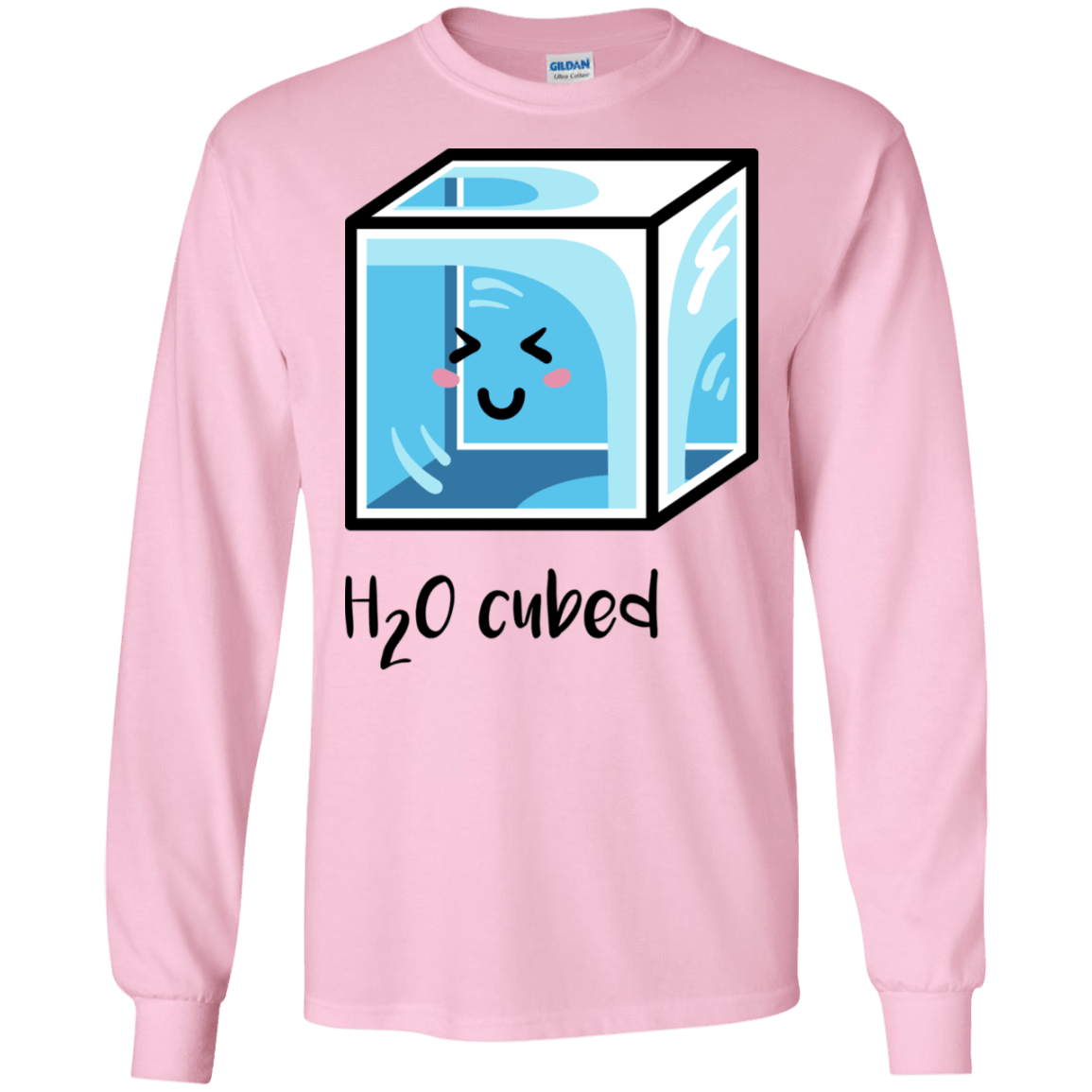 T-Shirts Light Pink / S H2O Cubed Men's Long Sleeve T-Shirt