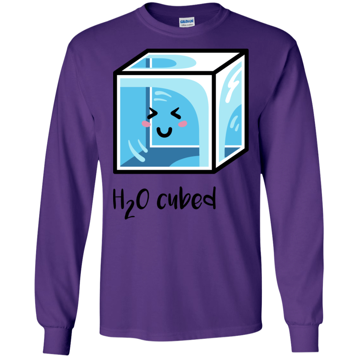 T-Shirts Purple / S H2O Cubed Men's Long Sleeve T-Shirt