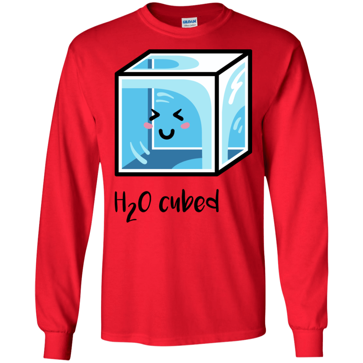 T-Shirts Red / S H2O Cubed Men's Long Sleeve T-Shirt