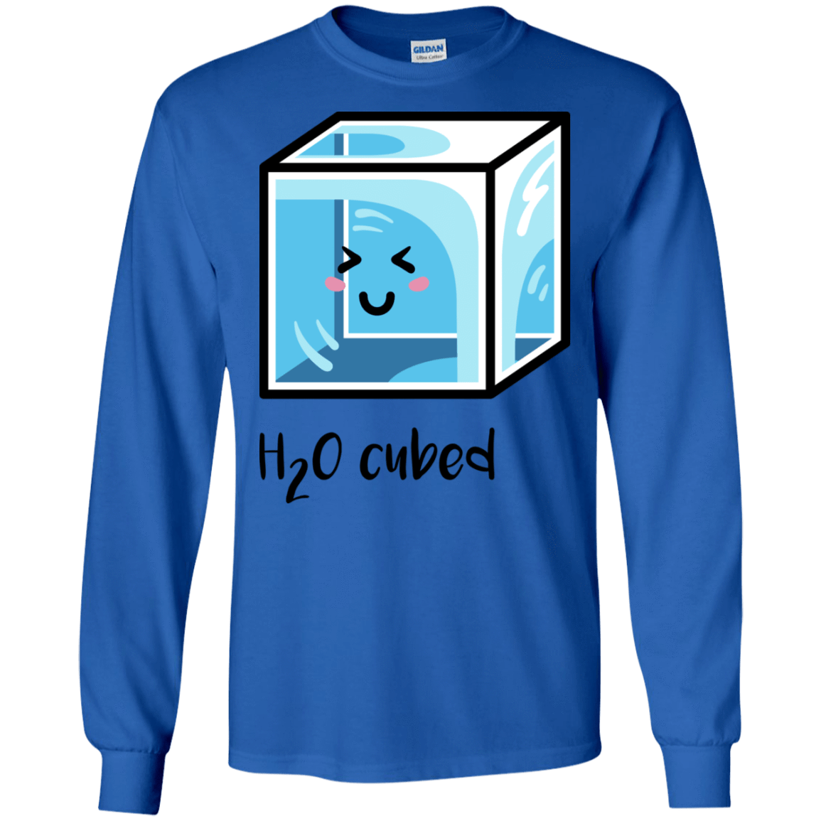 T-Shirts Royal / S H2O Cubed Men's Long Sleeve T-Shirt
