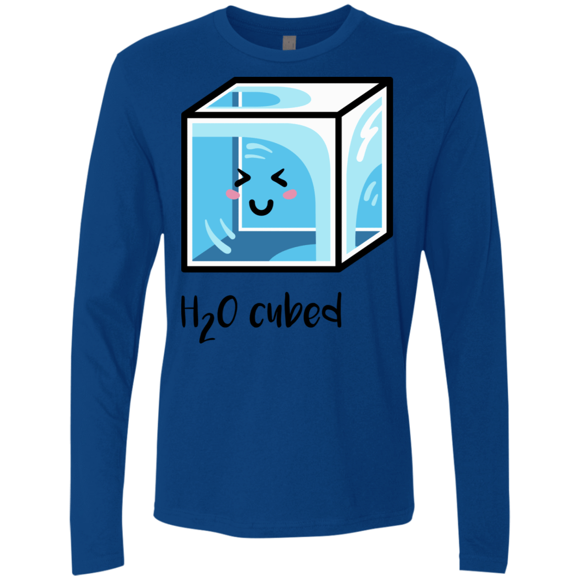 T-Shirts Royal / S H2O Cubed Men's Premium Long Sleeve