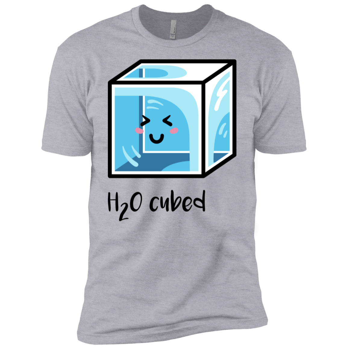 T-Shirts Heather Grey / X-Small H2O Cubed Men's Premium T-Shirt