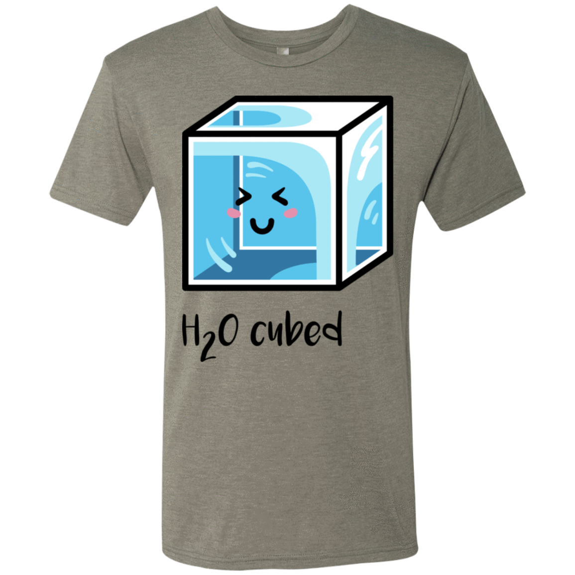 T-Shirts Venetian Grey / S H2O Cubed Men's Triblend T-Shirt