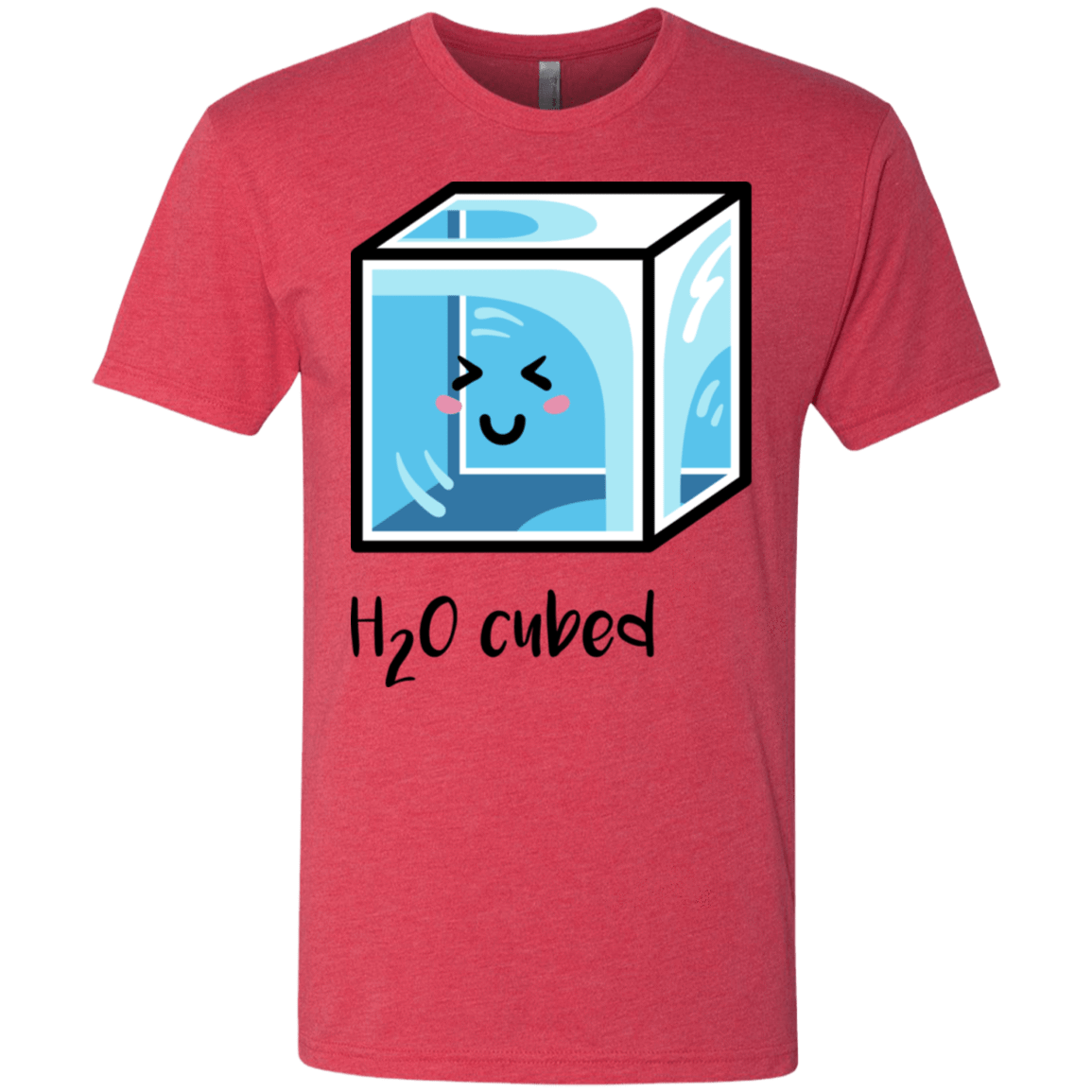 T-Shirts Vintage Red / S H2O Cubed Men's Triblend T-Shirt