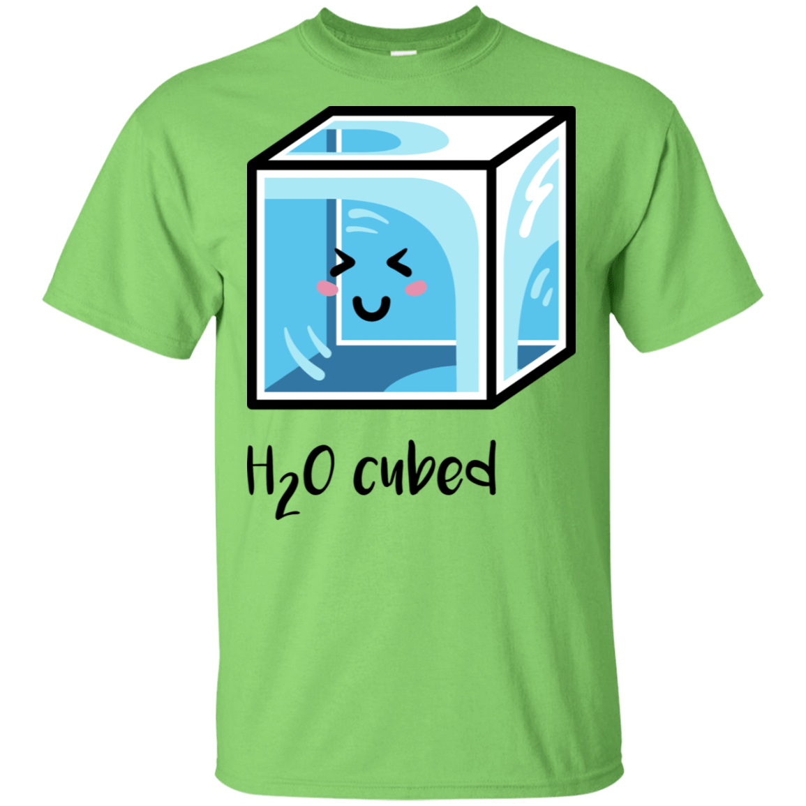T-Shirts Lime / S H2O Cubed T-Shirt