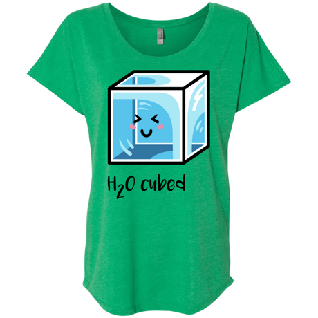 T-Shirts Envy / X-Small H2O Cubed Triblend Dolman Sleeve