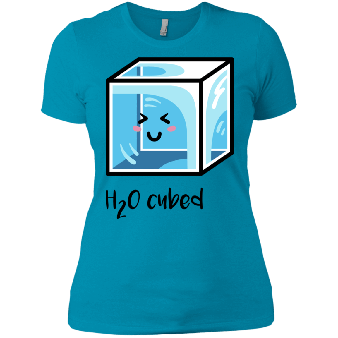 T-Shirts Turquoise / X-Small H2O Cubed Women's Premium T-Shirt