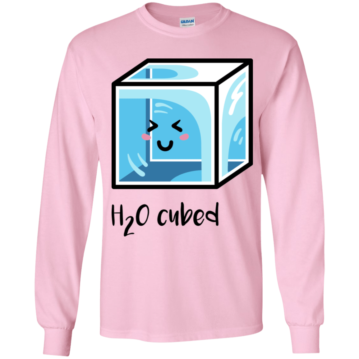 T-Shirts Light Pink / YS H2O Cubed Youth Long Sleeve T-Shirt