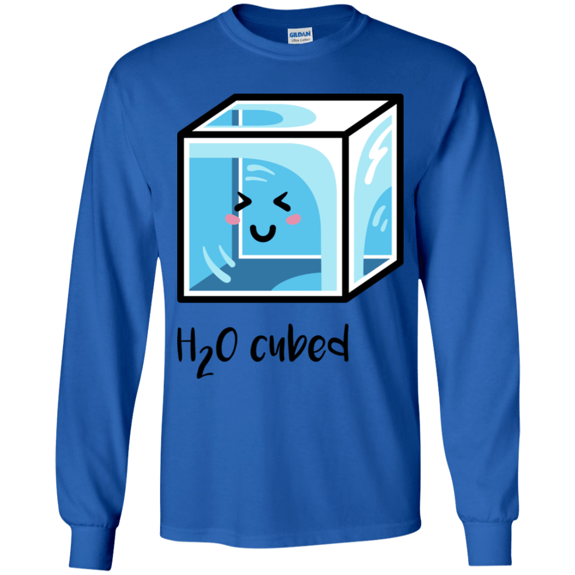 T-Shirts Royal / YS H2O Cubed Youth Long Sleeve T-Shirt