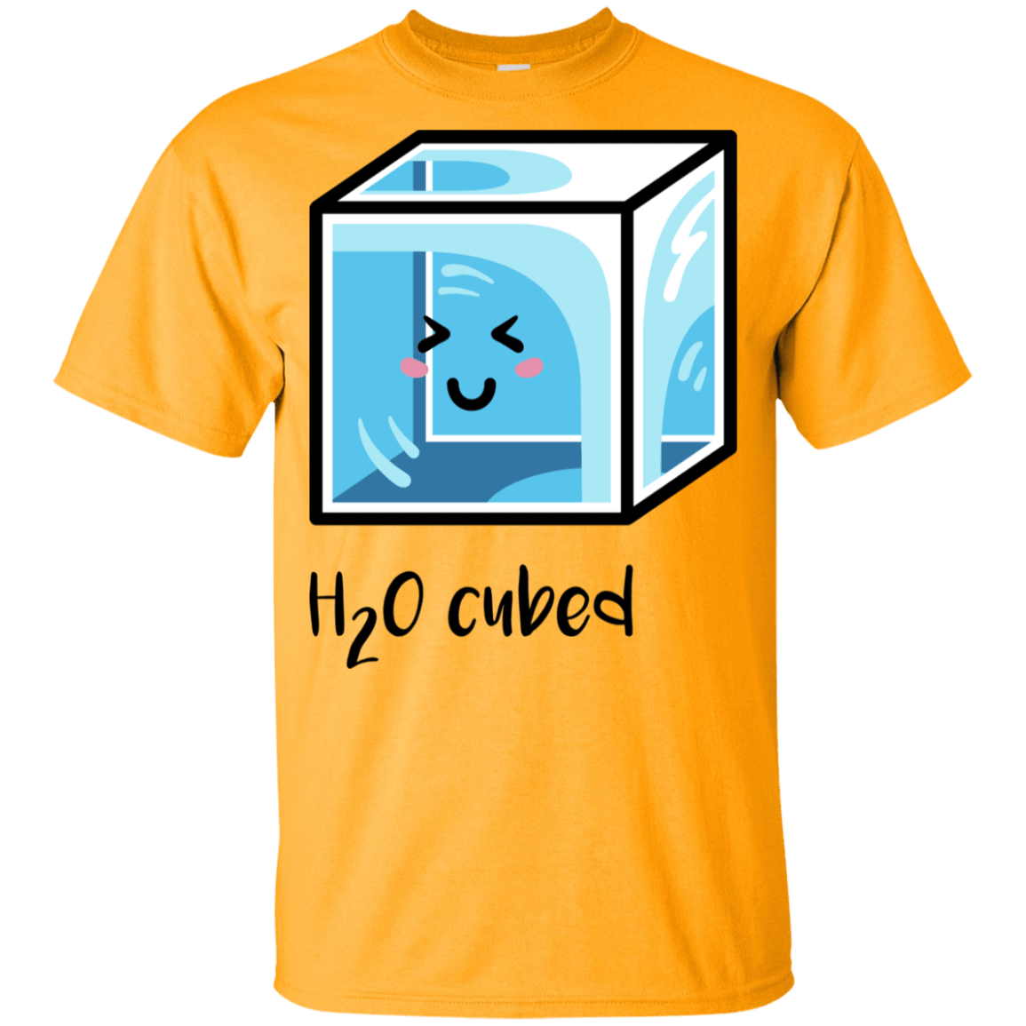 T-Shirts Gold / YXS H2O Cubed Youth T-Shirt