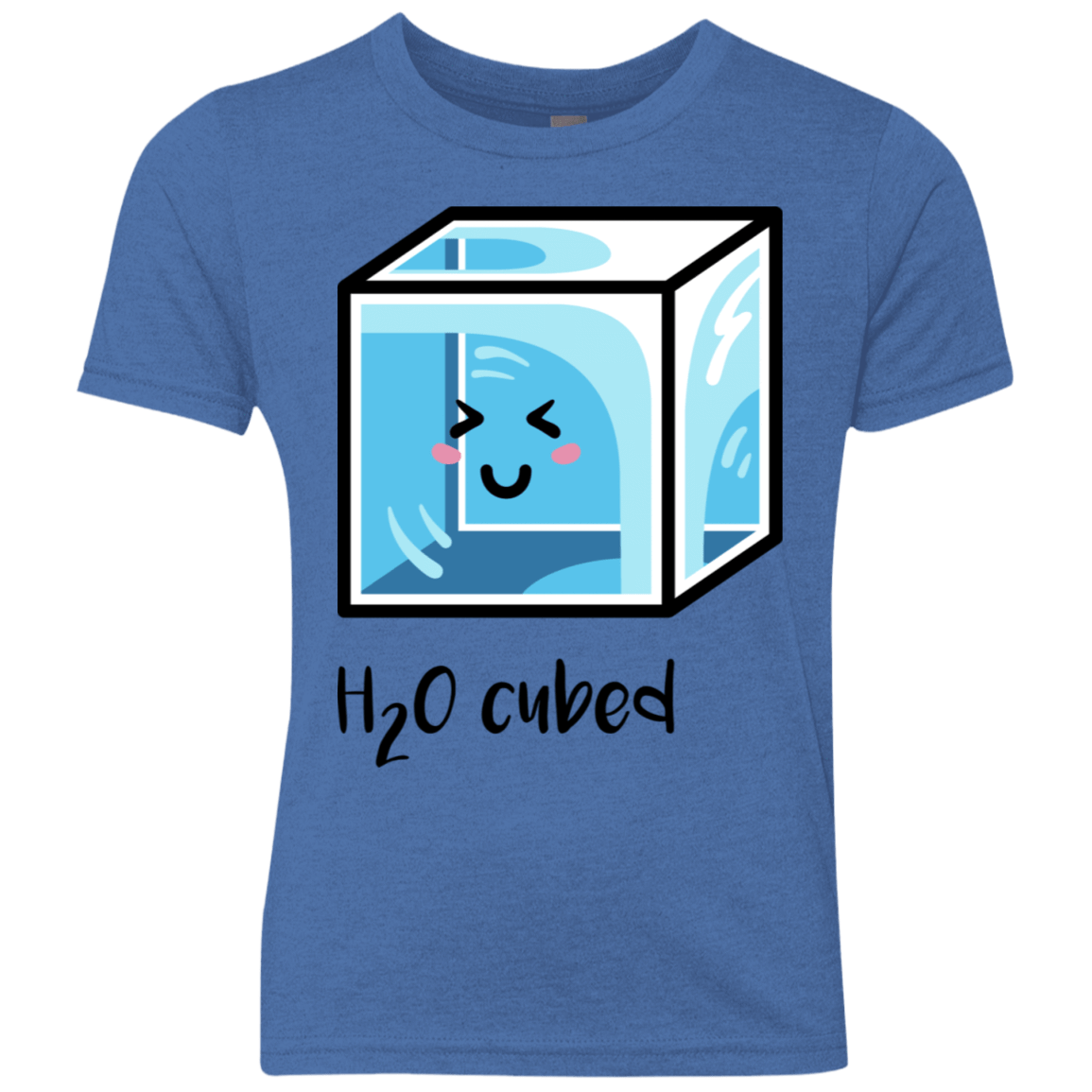 T-Shirts Vintage Royal / YXS H2O Cubed Youth Triblend T-Shirt