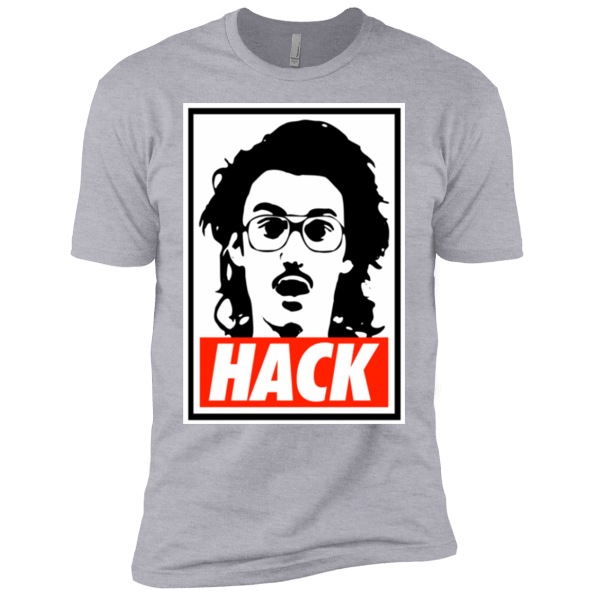 T-Shirts Heather Grey / YXS Hack Boys Premium T-Shirt