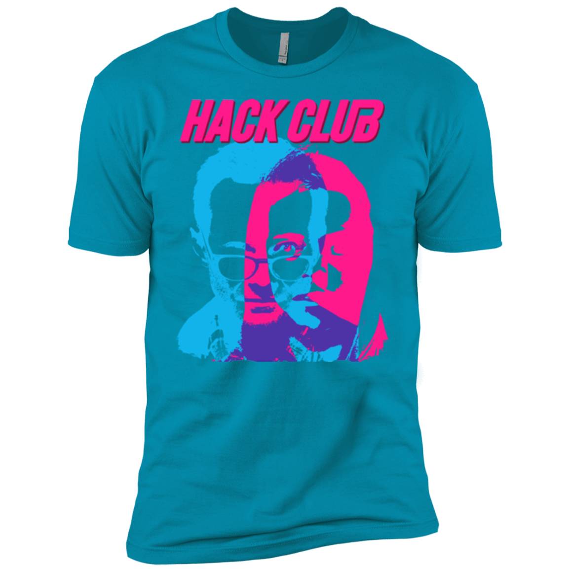 T-Shirts Turquoise / YXS Hack Club Boys Premium T-Shirt