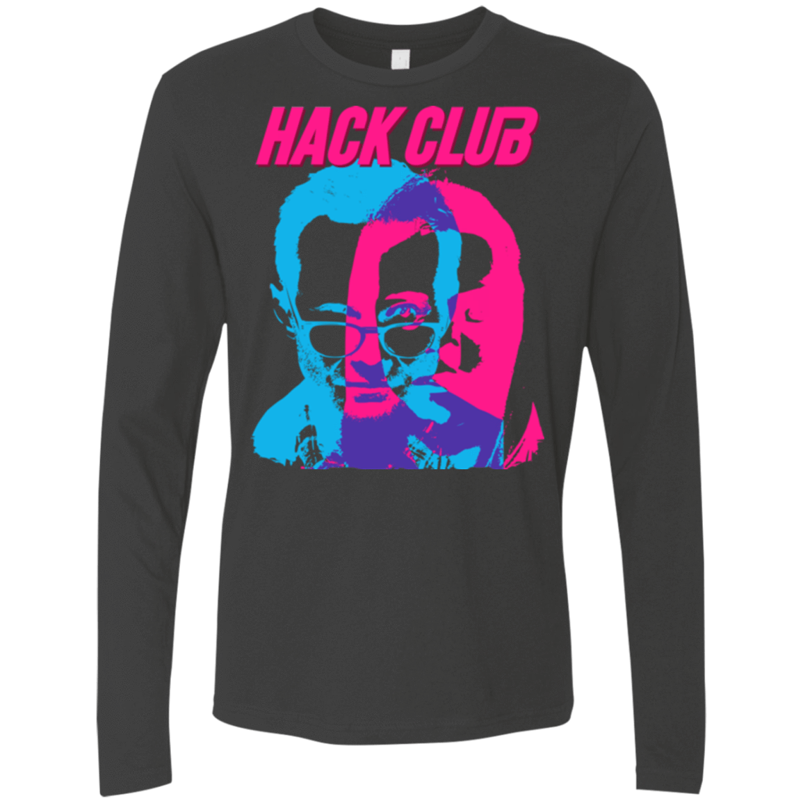T-Shirts Heavy Metal / Small Hack Club Men's Premium Long Sleeve