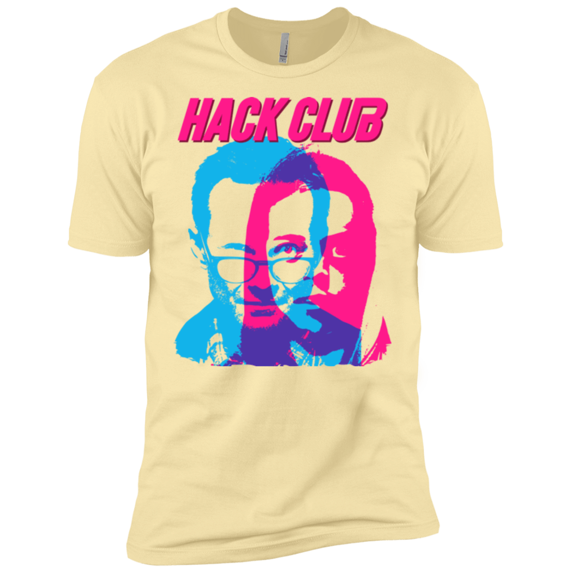 T-Shirts Banana Cream / X-Small Hack Club Men's Premium T-Shirt