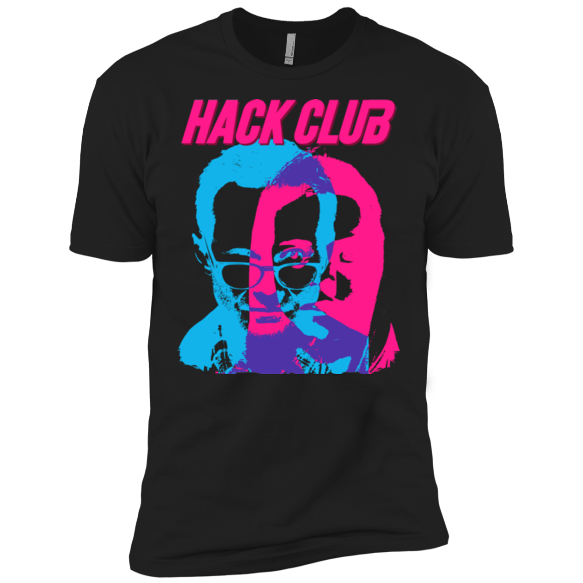 T-Shirts Black / X-Small Hack Club Men's Premium T-Shirt