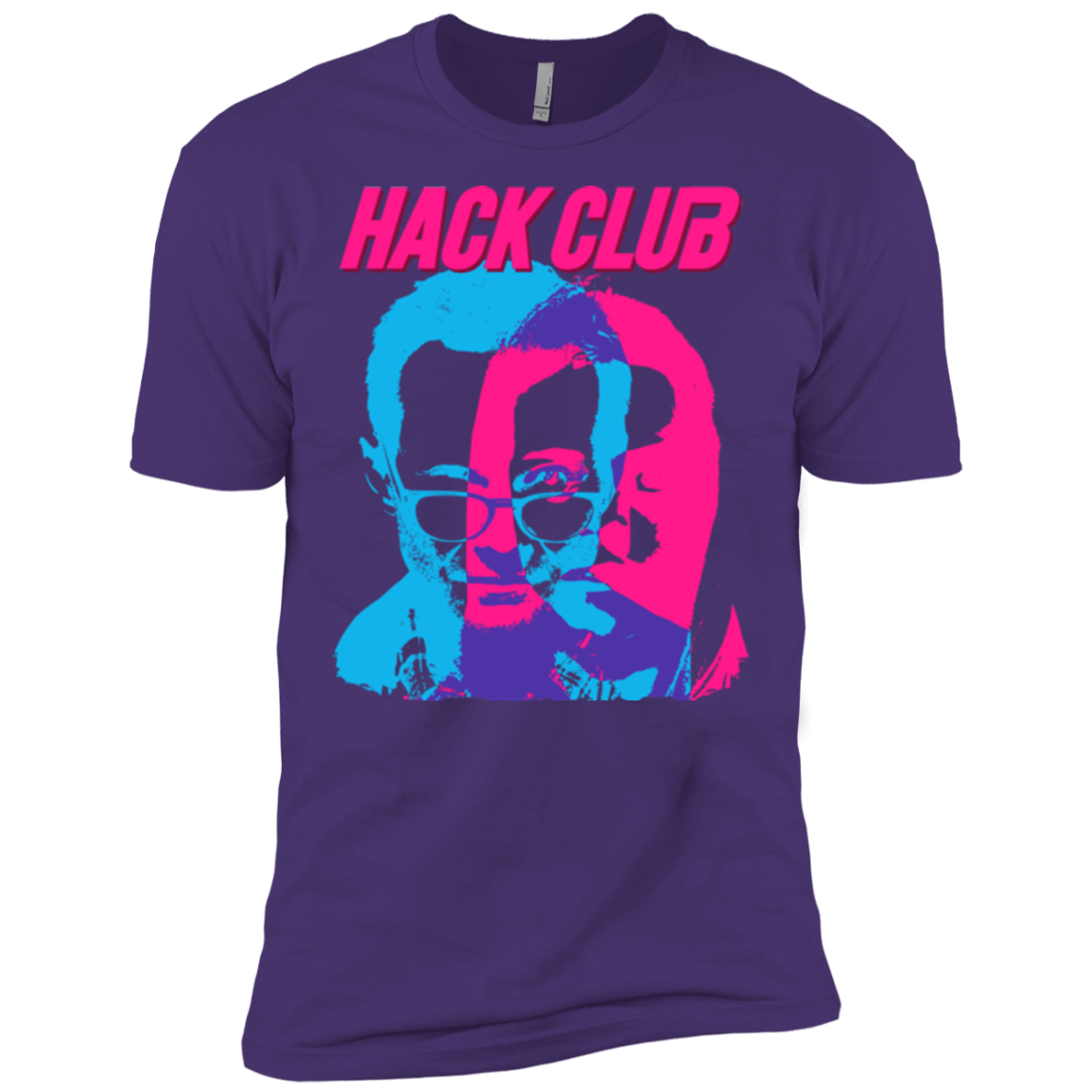 T-Shirts Purple / X-Small Hack Club Men's Premium T-Shirt