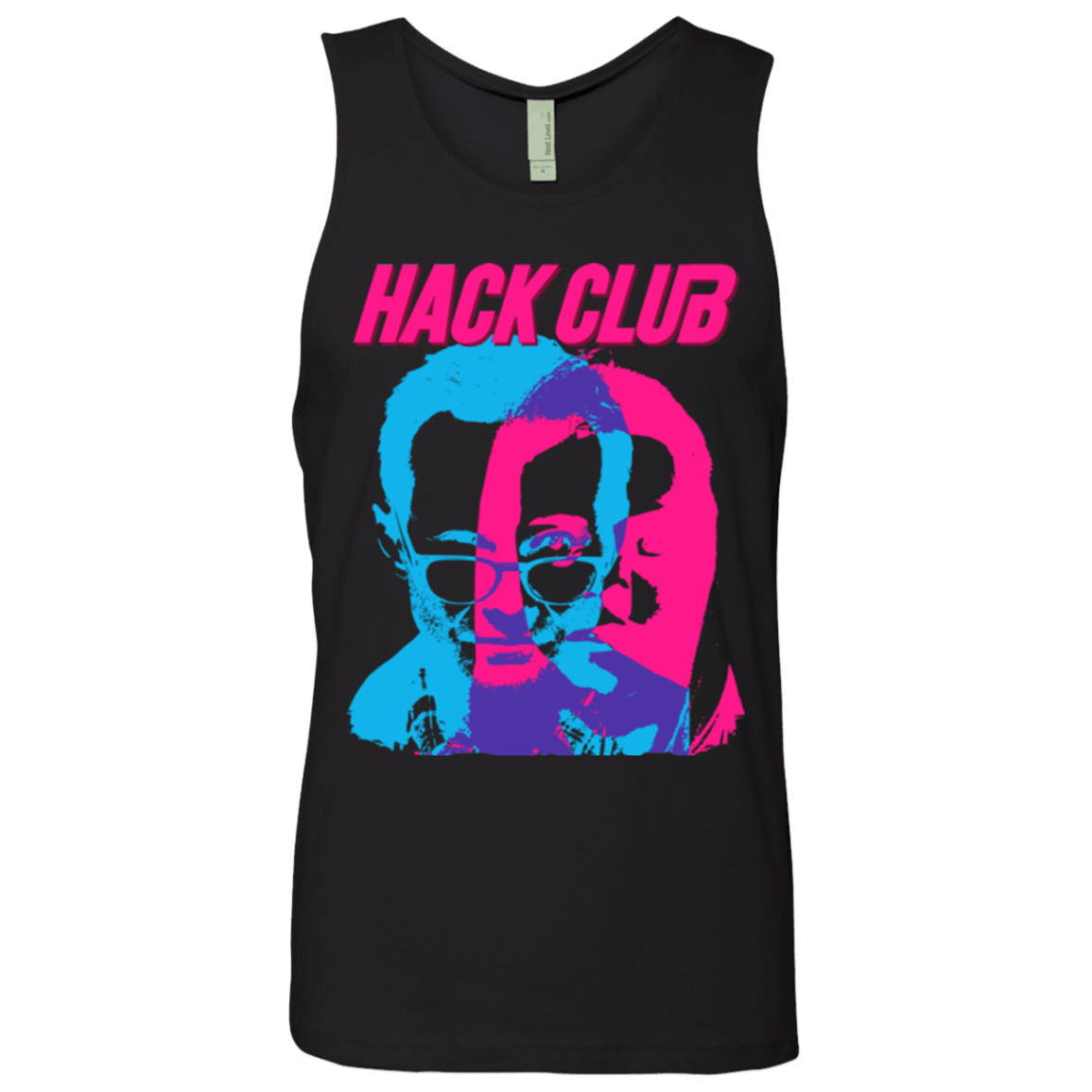 T-Shirts Black / Small Hack Club Men's Premium Tank Top