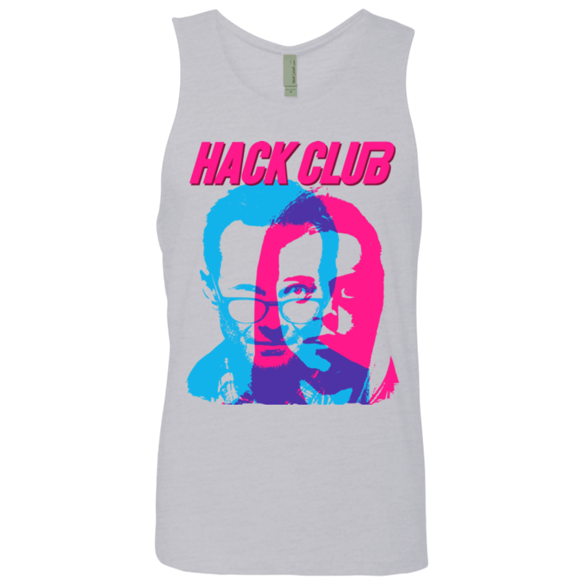 T-Shirts Heather Grey / Small Hack Club Men's Premium Tank Top