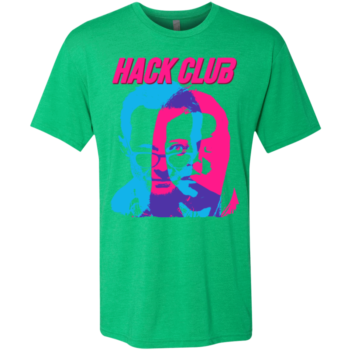 T-Shirts Envy / Small Hack Club Men's Triblend T-Shirt