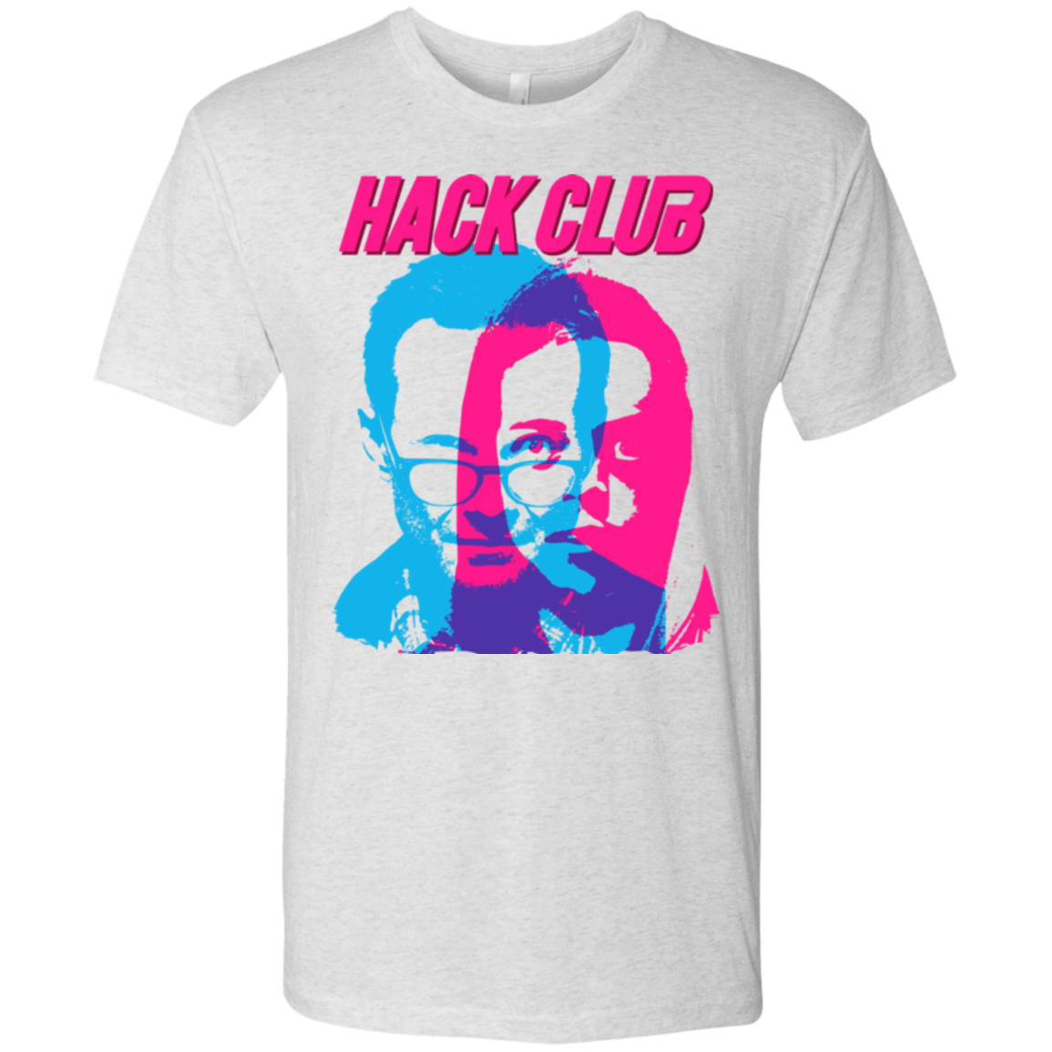 T-Shirts Heather White / Small Hack Club Men's Triblend T-Shirt