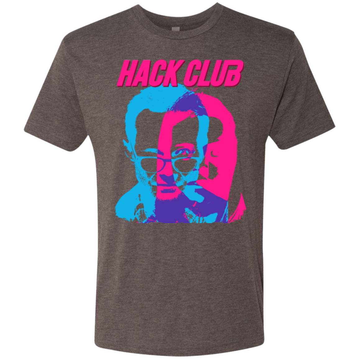 T-Shirts Macchiato / Small Hack Club Men's Triblend T-Shirt