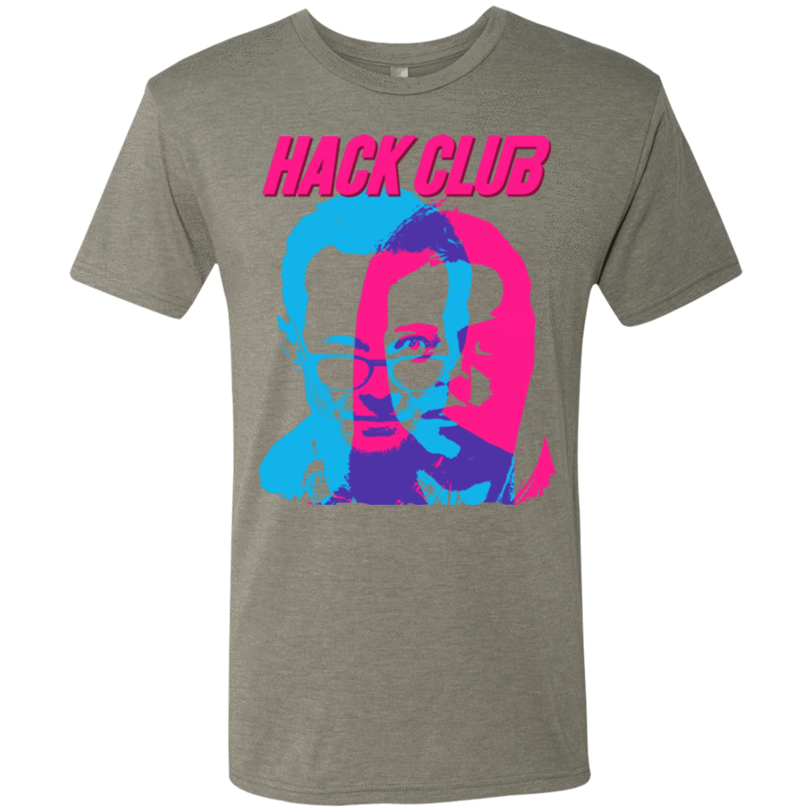 T-Shirts Venetian Grey / Small Hack Club Men's Triblend T-Shirt