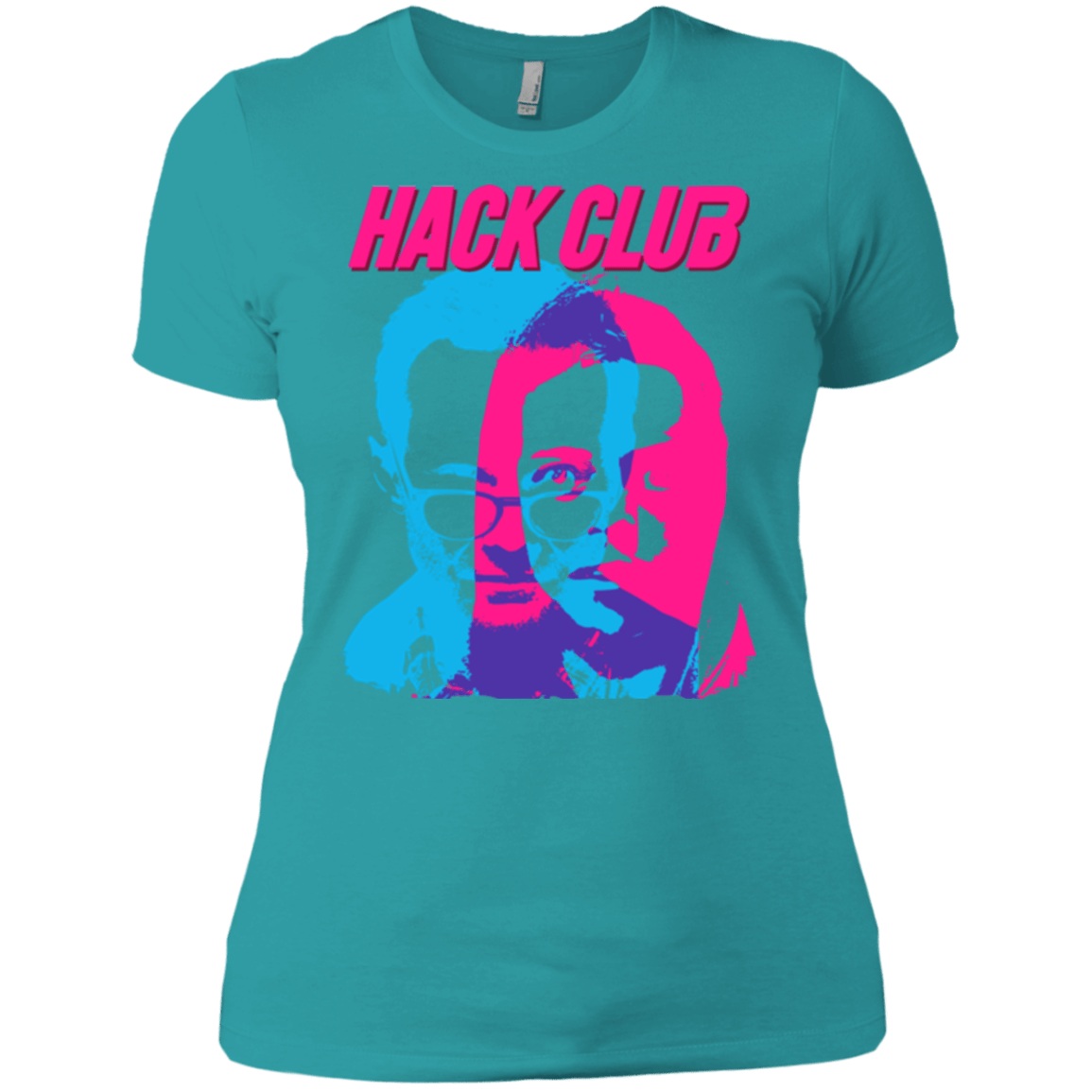T-Shirts Tahiti Blue / X-Small Hack Club Women's Premium T-Shirt